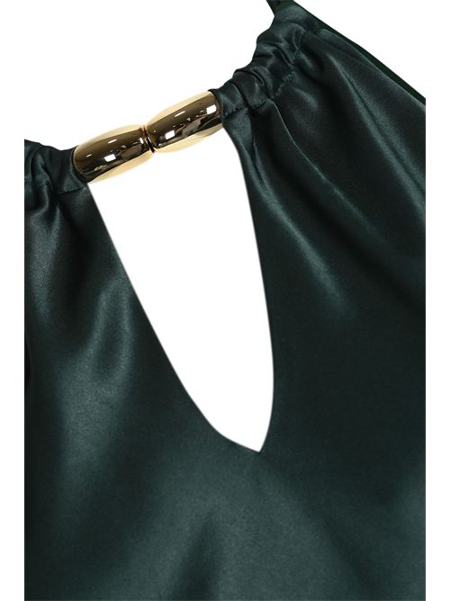 Top Briscola in satin con scollo PINKO | 105614 A2RAV88